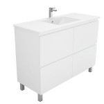 Port-4D-1200 PVC Vanity Cabinet Only Single Bowl